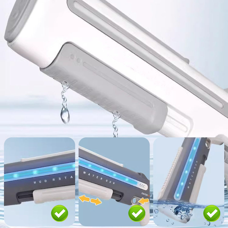 ⏳Begrenzte Zeit 50% Rabatt💥Elektrischer Fernstrahl-Wasserblaster mit LED für Kinder und Erwachsene