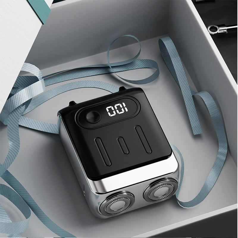 🔥Bestseller-Neuheit❤️‍🔥 Tragbarer elektrischer Mini-Rotationsrasierer für Männer💥💥Befristetes Angebot: 50% Rabatt auf Bestellungen