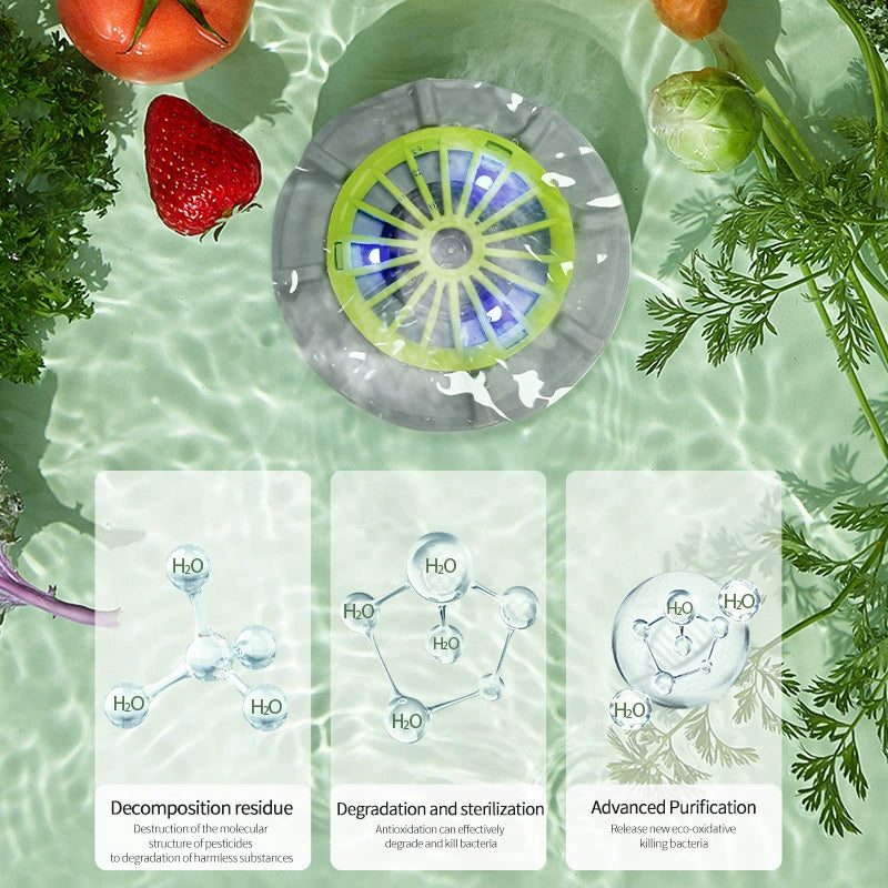 ⏳Begrenzte Zeit 50% Rabatt💥🍉🥬 Effiziente tragbare Obst- und Gemüsewaschmaschinen