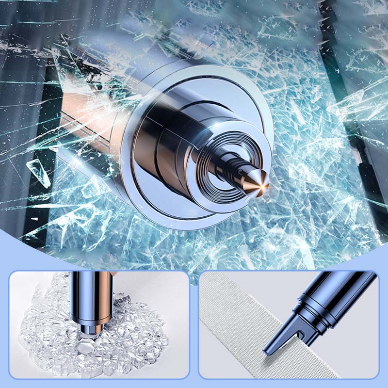 Notfall-Autofenster-Brecher mit Sicherheitsgurt-Schneider