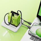 🔥2025 HEISSER VERKAUF🔥USB-C Schnellladestation mit einziehbarem Kabel – Universell einsetzbar