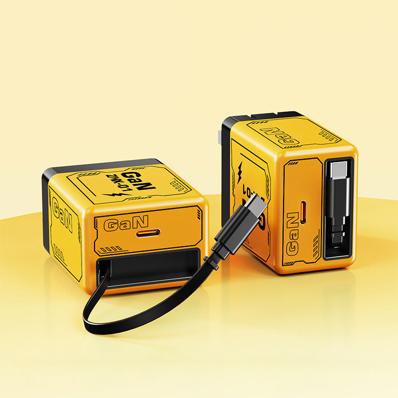 🔥2025 HEISSER VERKAUF🔥USB-C Schnellladestation mit einziehbarem Kabel – Universell einsetzbar