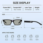 🔥Klassische Smart Photochromic Polarized Sonnenbrille