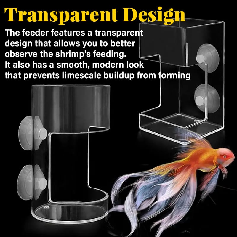 Aquarium Futterring und Tablett（Geben Sie den Fischen einen sauberen Lebensraum）