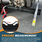 🔥Sonderangebot 50% RABATT🔥Edelstahl Achsmessgerät Platte