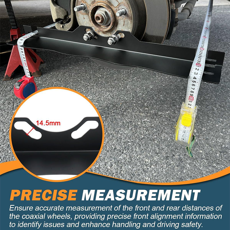 🔥Sonderangebot 50% RABATT🔥Edelstahl Achsmessgerät Platte