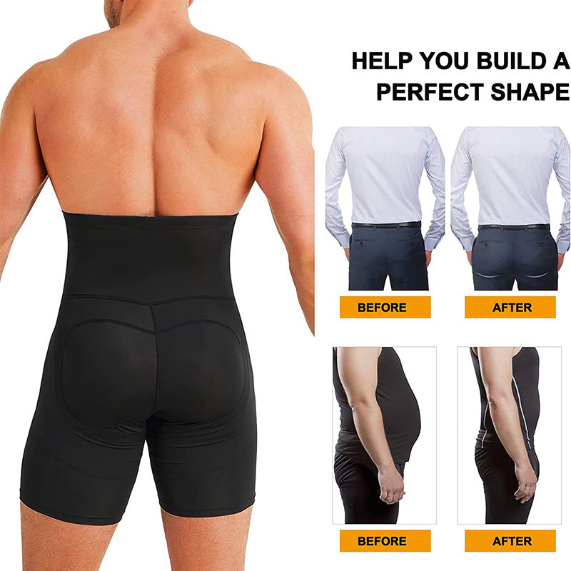 🔥Heißer Verkauf🔥High-Waisted Butt Lifter Shapewear für Männer