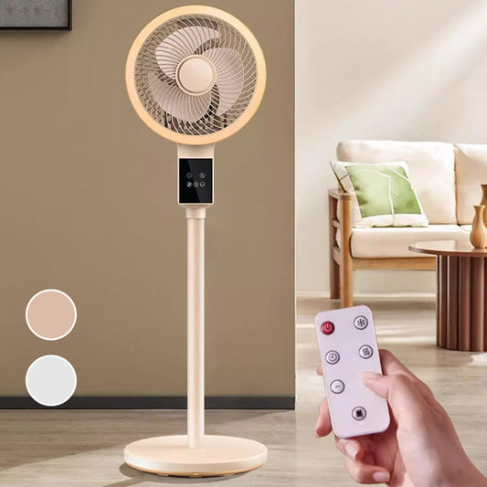 🎊Sommeraktion: 50 % Rabatt und versandkostenfrei🌀✨Motor Standventilator, 20dB sehr leiser Ventilator, 30m Wurfweite, 2465m³/h Luftvolumen, Fan mit Fernbedienung & Kühlung