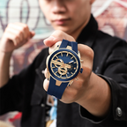 🔥Sportuhr im Stil mit Leuchtanzeige, Silikonarmband und wasserdichtem Design