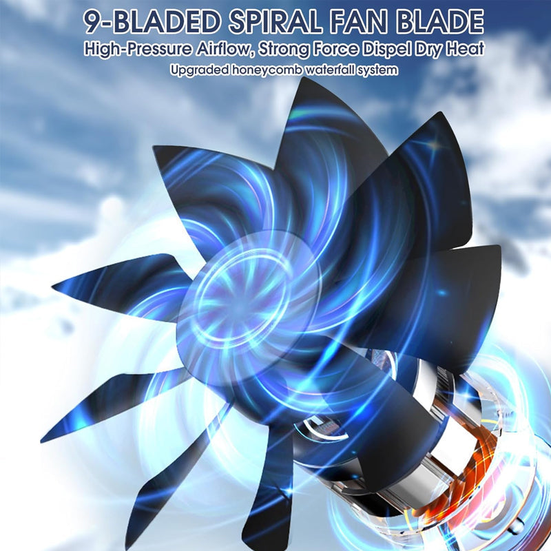 Mini Tragbare Klimaanlage mit Kühl- und Luftbefeuchtungsfunktion