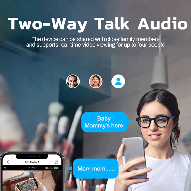 Drahtlose Nachtsichtkamera – Intelligente Sicherheit rund um die Uhr!