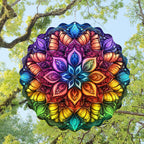 (🎁2025 Heißer Verkauf🎁) 3D-Windspiel Mandala in bunten Farben