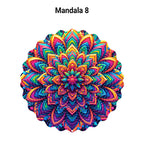 (🎁2025 Heißer Verkauf🎁) 3D-Windspiel Mandala in bunten Farben