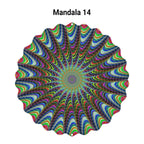 (🎁2025 Heißer Verkauf🎁) 3D-Windspiel Mandala in bunten Farben