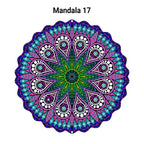 (🎁2025 Heißer Verkauf🎁) 3D-Windspiel Mandala in bunten Farben