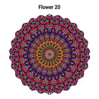 (🎁2025 Heißer Verkauf🎁) 3D-Windspiel Mandala in bunten Farben