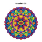 (🎁2025 Heißer Verkauf🎁) 3D-Windspiel Mandala in bunten Farben