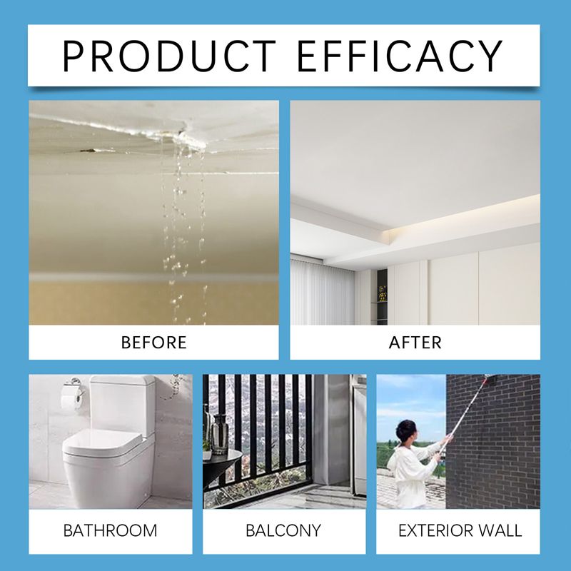 💧 Transparentes & wasserdichtes Mehrzweckmittel – ideal für Küche, Bad & mehr