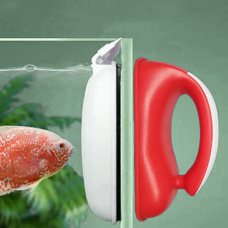 Effizienter Magnet-Scheibenreiniger für Aquarium