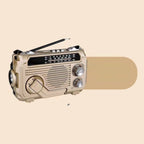 🔥Tragbares Multifunktionsradio mit Handkurbel und Taschenlampe