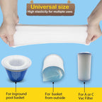🌊Sommer heißer Verkauf 50% Rabatt🌊Pool Skimmer Socken für Skimmer Korb sauber