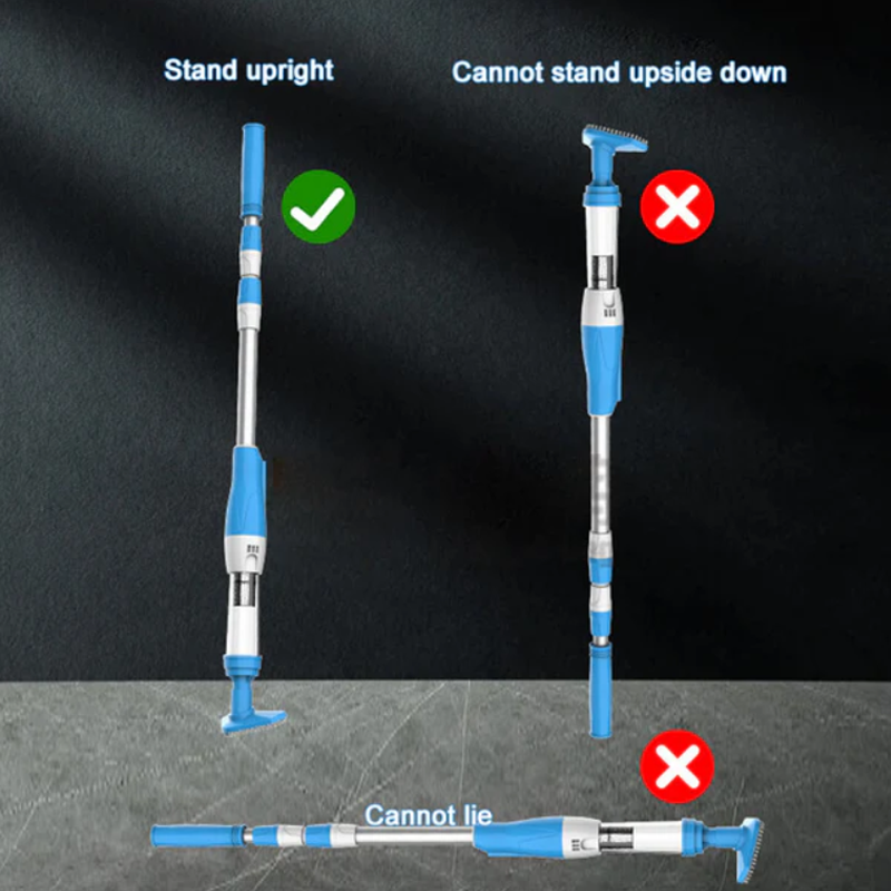 🏊3-in-1-Multifunktion-Pool-Reinigungsartefakt - Staubsaugbürste-Absaugung mit einem Klick fertig! Für Pool/Fischbecken/Badewanne Komplettes Zubehör