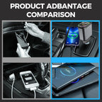 🌟Abnehmbares Autoladegerät mit Sternenprojektor