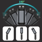 🌟Abnehmbares Autoladegerät mit Sternenprojektor