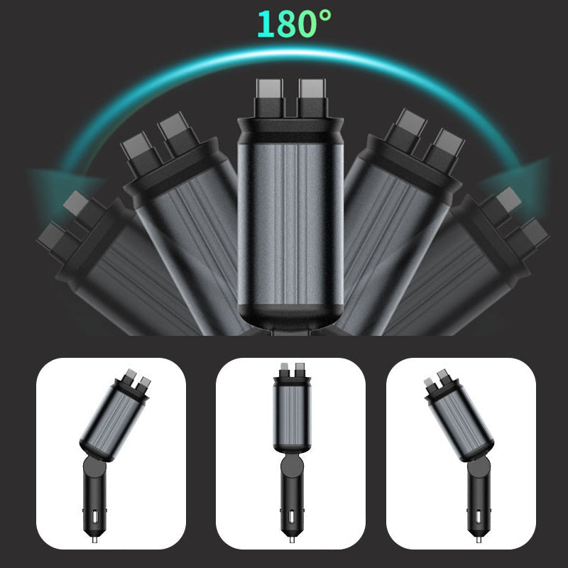 🌟Abnehmbares Autoladegerät mit Sternenprojektor