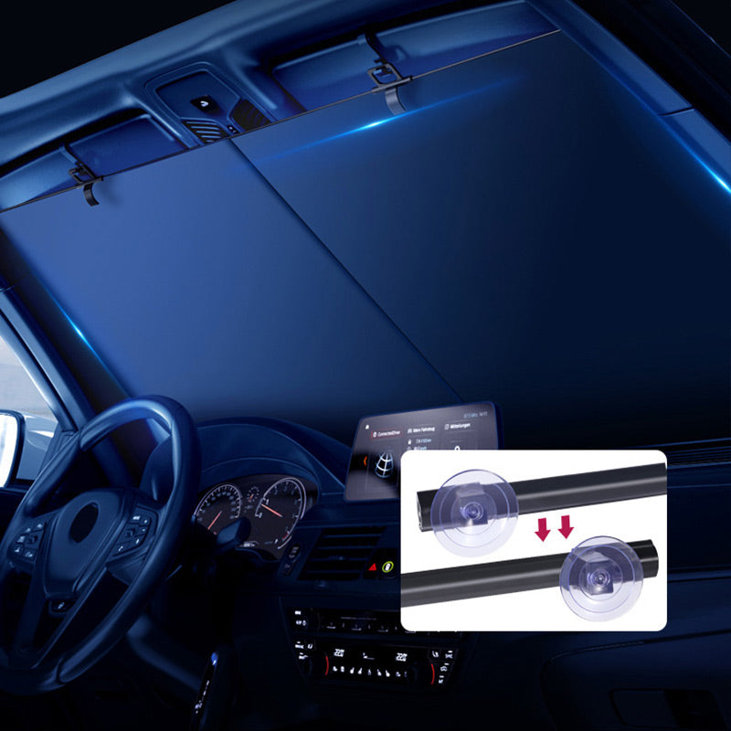 🌞50% Rabatt 🌈Universal versenkbare Sonnenblende für Auto-Frontscheiben