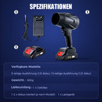 🎉Auto Elektrel Schneegebläse Handheld -Lüfter🌪️
