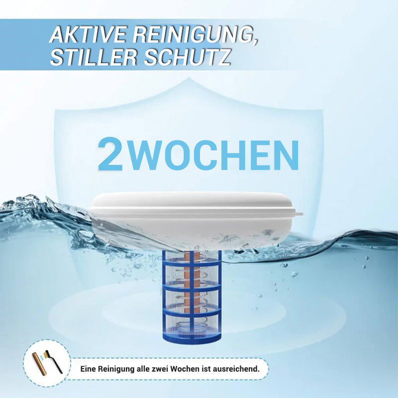 Kristallklarer Pool – ohne Chemie, mit Solarenergie! 🌞SOLAR-POOL-IONISATOR FÜR KRISTALLKLARES WASSER