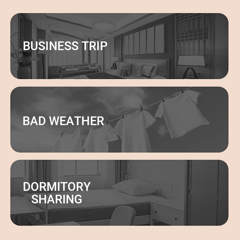 🔥Heißer Verkauf 50 % Rabatt🔥Mini tragbarer faltbarer Wäschetrockner🌬️🧦