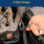 S-förmiger Doppelringschlüssel-Set (5-teilig)