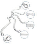 S-förmiger Doppelringschlüssel-Set (5-teilig)