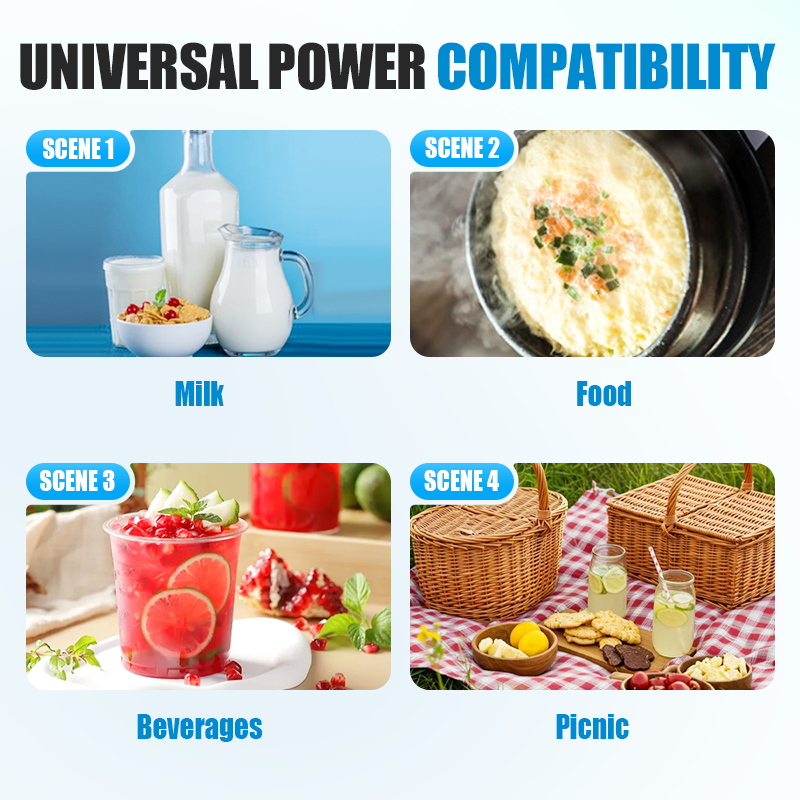 Tragbarer kompakter Kühlschrank