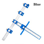Verstellbare Vorrichtung für Schrankbeschläge für die Holzbearbeitung