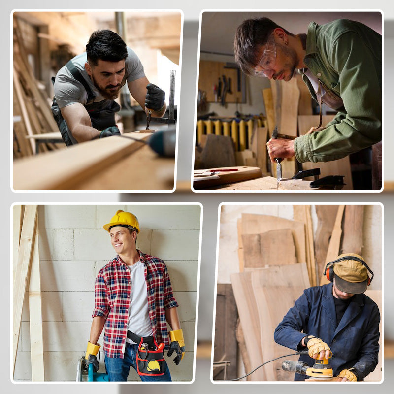 Verstellbare Vorrichtung für Schrankbeschläge für die Holzbearbeitung