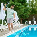 3-in-1 Kabelloser Poolstaubsauger – Leicht, leise & effizient für kristallklares Wasser ✨