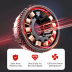 ⚡️Handgeführtes kabelloses Hochleistungs-Lithium-Ionen-Kettensägenset