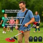 🍀Limited Time 50% Off - Kreissägeblätter für Bewässerungsrasenmäher