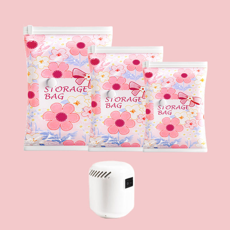 Platzsparende Vakuum-Aufbewahrungsbeutel