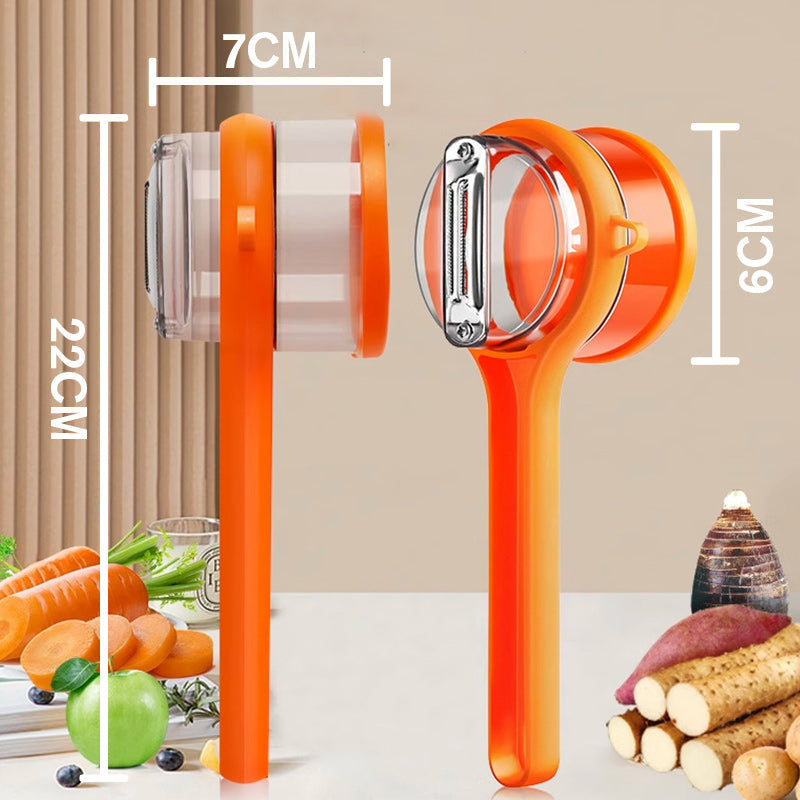 👌2-in-1-Schäler mit Aufbewahrungsbox