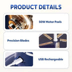 💥2026 Neujahrs-Vorverkaufskollektion💥Portabler effizienter elektrischer Obstschäler