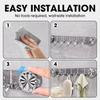 🔥Multifunktionale stilvolle Wandhaken organisieren