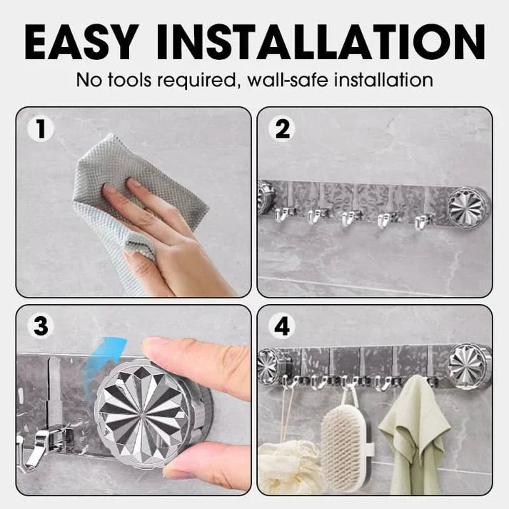 🔥Multifunktionale stilvolle Wandhaken organisieren