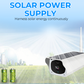 Solar-Überwachungskamera Kabellos – 1080P HD, Nachtsicht, WLAN, IP66 Wasserdicht | Außenkamera