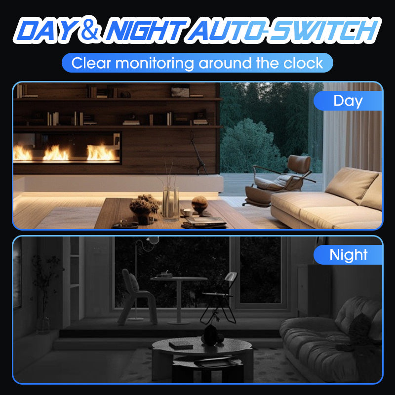 HD 1080P kabellose WIFI-Infrarot-Nachtsicht, Heim- oder Outdoor-Sportkamera