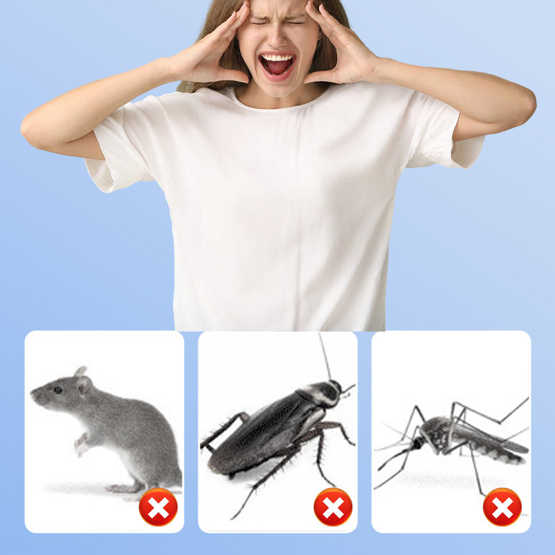 Multifunktionaler Ultraschall-Schädlings- und Insektenabwehr