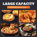 🔥2025 TOP ANGEBOT🍳🍗 Multifunktionale Heißluftfritteuse mit Sichtfenster & Touchscreen | Kostenloser Versand✈️